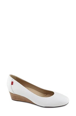 Marc Joseph New York Prospect Wedge Pump White Napa Soft at Nordstrom,