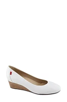 Marc Joseph New York Prospect Wedge Pump White Napa Soft at Nordstrom,