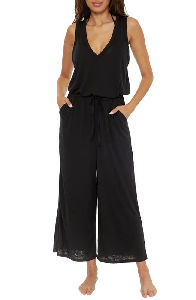 Becca Beach Date Wide Leg Cover-Up Jumpsuit at Nordstrom,