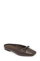 Brunello Cucinelli Ballet Bow Mule Brown at Nordstrom,