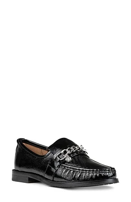 Donald Pliner Moc Toe Bit Loafer Black at Nordstrom,