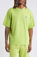 BOILER ROOM Core Cotton T-Shirt Lime at Nordstrom,