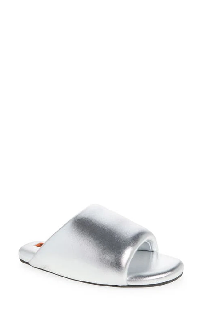 Simon Miller Bubble Slide Sandal Silver at Nordstrom,