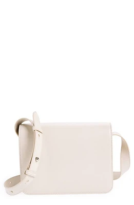 Yvonne Koné Little Annika Leather Crossbody Bag in Vitello Cement at Nordstrom