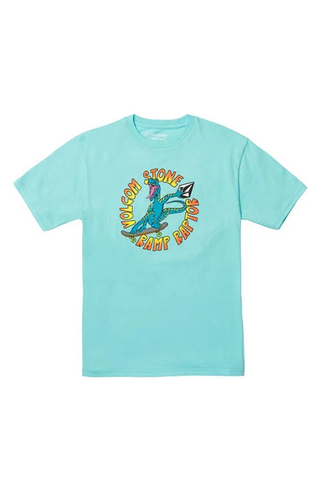 Volcom Kids' Ramp Raptor Graphic T-Shirt Crete Blue at Nordstrom,