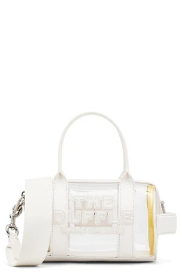 Marc Jacobs The Clear Crossbody Duffle Bag in White at Nordstrom