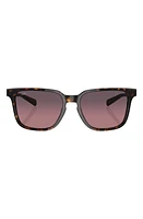 Costa Del Mar Kailano 53mm Gradient Polarized Square Sunglasses in Tortoise at Nordstrom