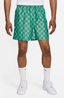 Nike Club Flow Check Nylon Shorts at Nordstrom,