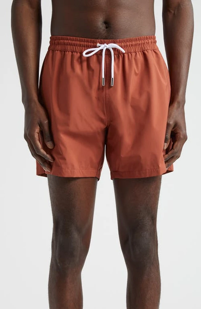 Thom Sweeney Mid Length Swim Trunks at Nordstrom,