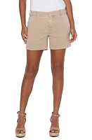 Liverpool Los Angeles Kelsey Stretch Twill Trouser Shorts at Nordstrom,