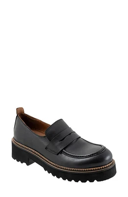 Bueno Annie Lug Penny Loafer in Black at Nordstrom, Size 5.5-6Us