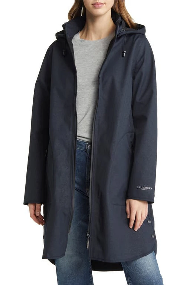 Ilse Jacobsen Hooded Water Repellent Rain Jacket at Nordstrom, Us