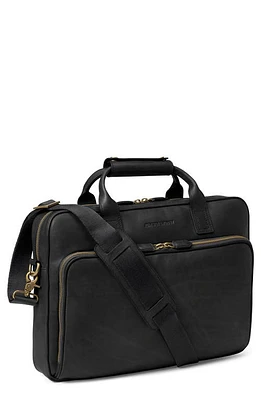 Johnston & Murphy Rhodes Leather Briefcase in Black at Nordstrom