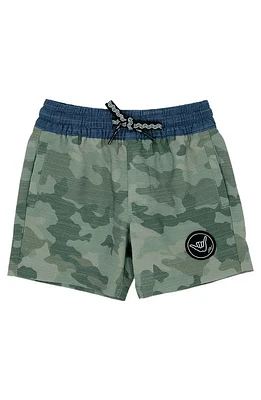 Feather 4 Arrow Seafarer Hybrid Board Shorts Camo at Nordstrom,