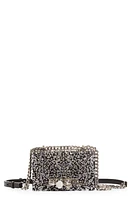 Alexander McQueen Crystal Embellished Knuckle Ring Crossbody Bag in Black at Nordstrom