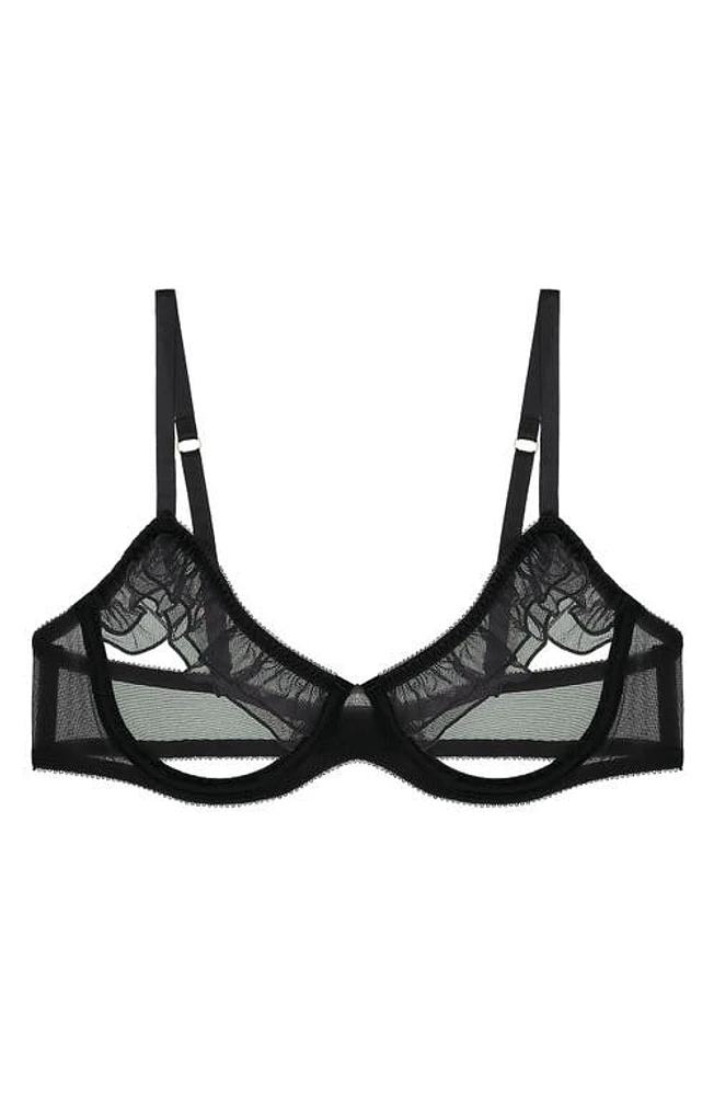 JOURNELLE Odette Open Cup Underwire Bra at Nordstrom,