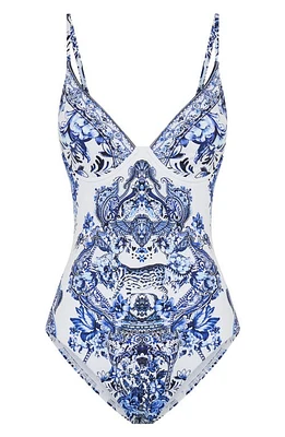 Camilla Glaze & Graze C- D-Cup Underwire One-Piece Swimsuit And at Nordstrom,