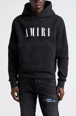 AMIRI Core Logo Hoodie Black at Nordstrom,