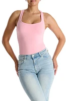 Naked Wardrobe The Racerback Mode Bodysuit at Nordstrom,