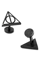 Cufflinks, Inc. Harry Potter Deathly Hallows Cuff Links in Black at Nordstrom