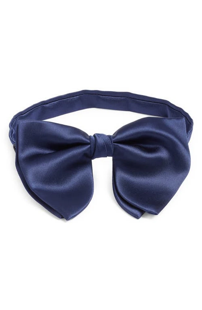 CLIFTON WILSON Navy Silk Butterfly Bow Tie in Blue at Nordstrom