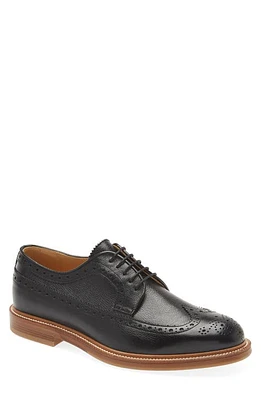 Brunello Cucinelli Longwing Derby C101 Black at Nordstrom,