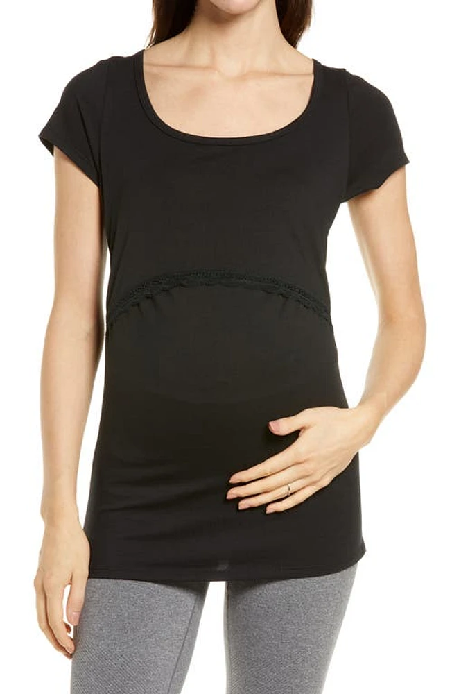 Belabumbum Aura Cotton Nursing T-Shirt at Nordstrom,