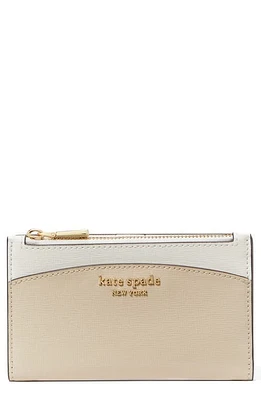 Kate Spade New York morgan colorblock saffiano leather wallet in Mountain Pass Multi at Nordstrom