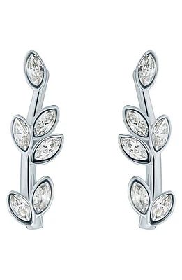 Ted Baker London Senia Serpentine Crystal Stud Earrings in Silver Clear Crystal at Nordstrom