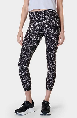 Sweaty Betty Power 7/8 Gym Leggings Black Elec at Nordstrom,