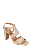 Journee Signature Beckie Block Heel Sandal at Nordstrom,