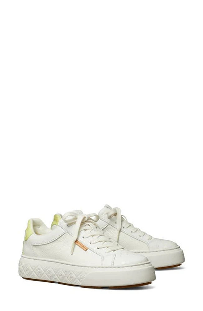 Tory Burch Ladybug Sneaker Purity /Lime Green at Nordstrom,