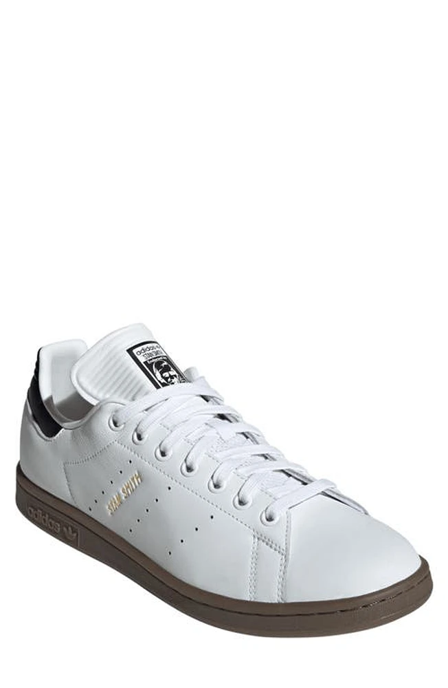 adidas Stan Smith Sneaker Ftwr White/Core Black/Gum5 at Nordstrom,