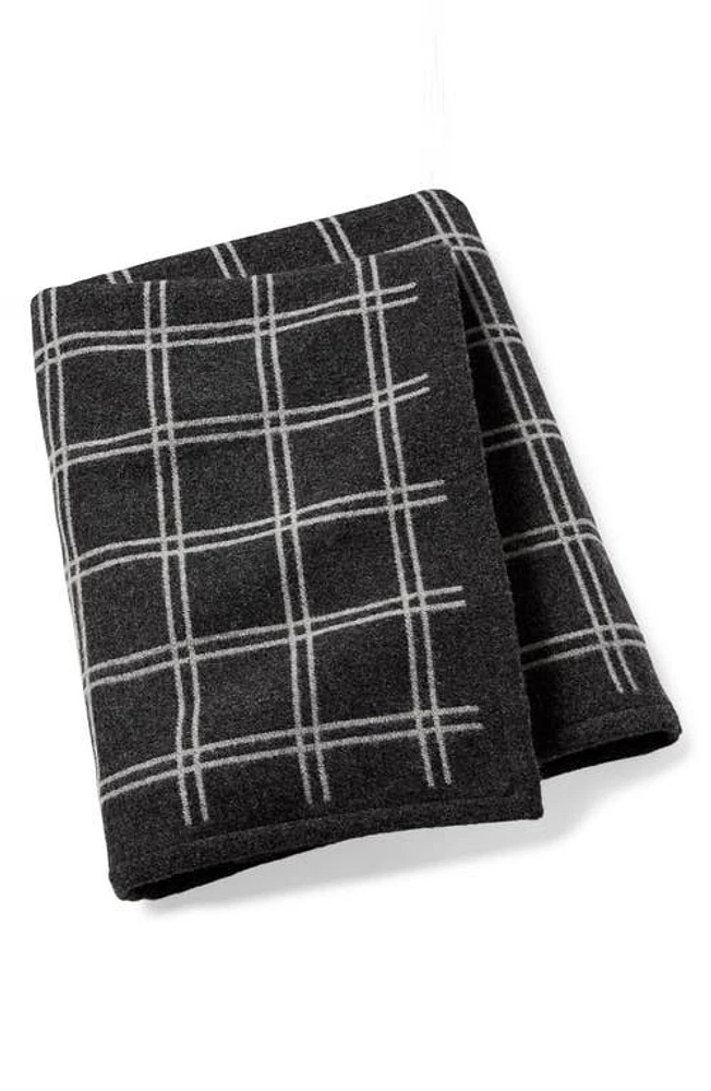 Ralph Lauren Munroe Wool Throw Blanket in True Charcoal at Nordstrom, Size One Size Oz