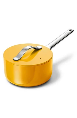 CARAWAY Nonstick Ceramic 1.75-Quart Sauce Pan with Lid in Marigold at Nordstrom