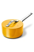 CARAWAY Nonstick Ceramic 1.75-Quart Sauce Pan with Lid in Marigold at Nordstrom