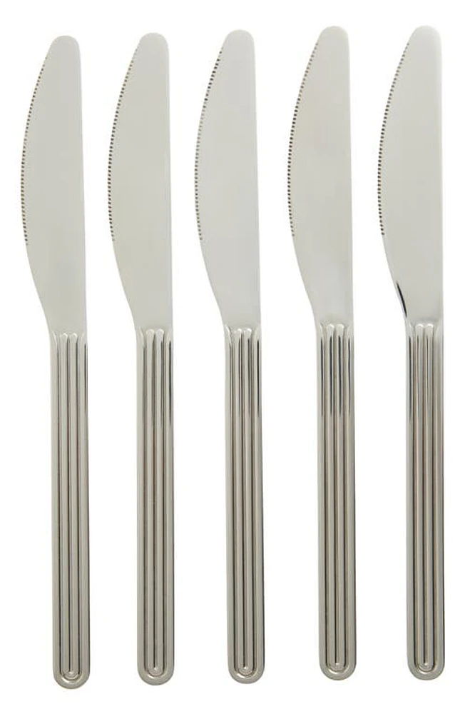 HAY Sunday Set of 5 Knives in Silver at Nordstrom