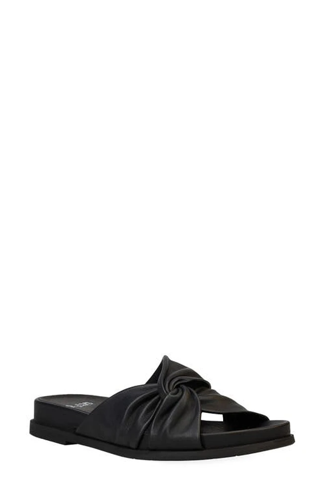 Eileen Fisher Dello Slide Sandal Black at Nordstrom,