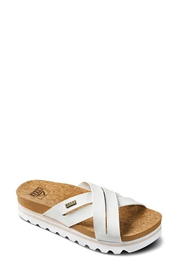 Reef Cushion Bloom Hi Slide Sandal Cloud at Nordstrom,