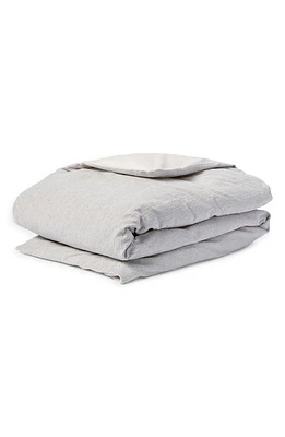 Coyuchi Toro Canyorn Organic Cotton Duvet Cover in Sterling at Nordstrom