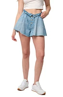 BLANKNYC Flare Denim Shorts Head To at Nordstrom,