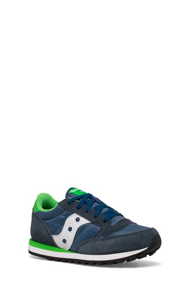 Saucony Kids' Jazz Original Lace-Up Sneaker Blue/Green at Nordstrom, M