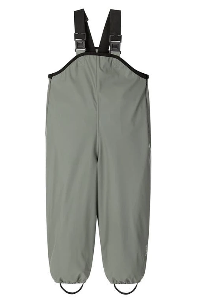 Reima Kids' Lammikko Waterproof Rain Pants Greyish Green at Nordstrom,