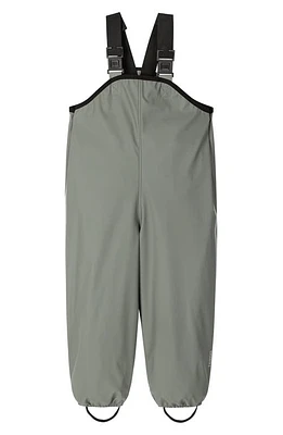 Reima Kids' Lammikko Waterproof Rain Pants Greyish Green at Nordstrom,