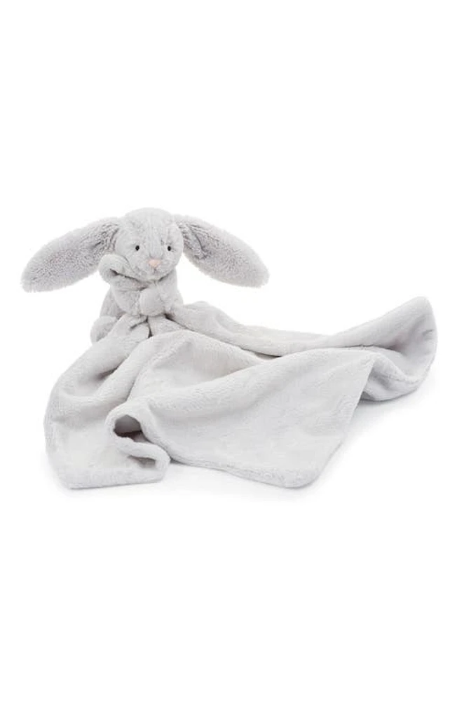 Jellycat Grey Bunny Soother Blanket at Nordstrom