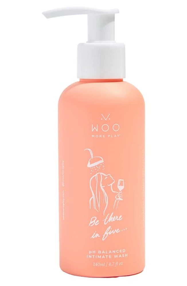 Woo More Play Be There in Five pH Balanced Intimate Wash at Nordstrom, Size 4.7 Oz