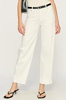 DL1961 Thea Relaxed Tapered Boyfriend Ankle Jeans White Cuffed at Nordstrom,