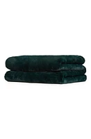 Apparis Brady Faux Fur Throw Blanket in Emerald Green at Nordstrom