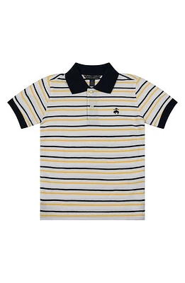 Brooks Brothers Kids' Stripe Piqué Polo at Nordstrom