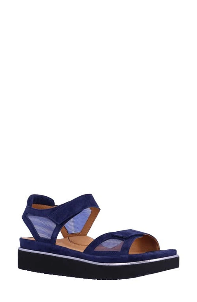 L'Amour des Pieds Arna Sandal Navy at Nordstrom,